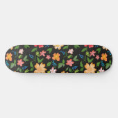 Kleurrijke bloemen persoonlijk skateboard (Horizontaal)