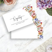 Kleurrijke Bloemen Registry Informatiekaartje