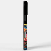 Kleurrijke bloemen rond een kruis Case-Mate iPhone case (Achterkant / Rechts)