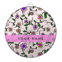 Kleurrijke bloemen, roze achtergrond, roze