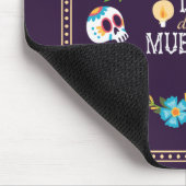 Kleurrijke bloemen schedels Dia de Muertos | Muism Muismat (Hoek)
