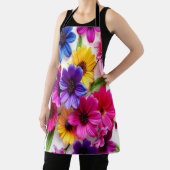 kleurrijke bloemen schort (Insitu)