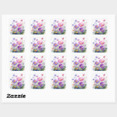 Kleurrijke Bloemen Stickers (Vel)