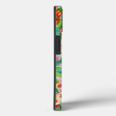 Kleurrijke Bloemen Stijl Kunst Telefoonhoes Case-Mate iPhone Case (Achterkant / Rechts)