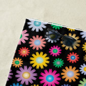 Kleurrijke bloemen strandlaken (In situ)