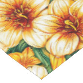 Kleurrijke bloemen tafelkleed (Gekanteld)