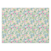 Kleurrijke Bloemen Tafelkleed (Voorkant (Horizontaal))
