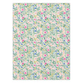 Kleurrijke Bloemen Tafelkleed (Voorkant)