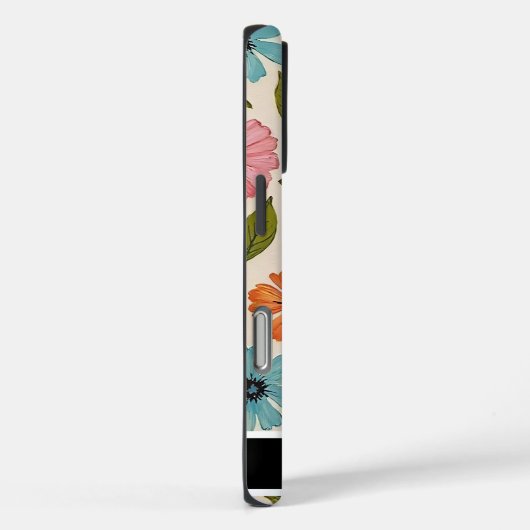  Kleurrijke Bloemen Telefoon Hoesje (Achterkant / Rechts)