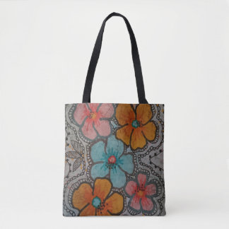 Kleurrijke Bloemen Tote Bag
