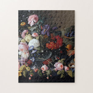 Kleurrijke  bloemen Vase Art Painting Legpuzzel
