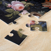 Kleurrijke  bloemen Vase Art Painting Legpuzzel (Zijkant)