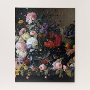 Kleurrijke  bloemen Vase Art Painting Legpuzzel