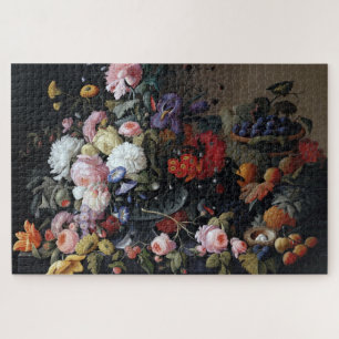 Kleurrijke  bloemen Vase Art Painting Legpuzzel