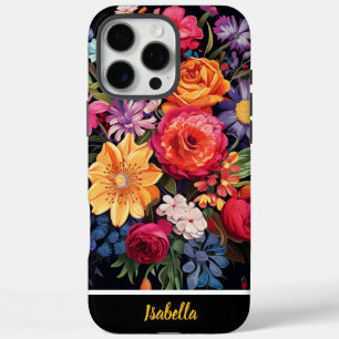 Kleurrijke bloemen voor een frisse vibe iPhone 16 pro max hoesje