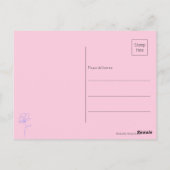 Kleurrijke bloemen voor mijn Valentijn Briefkaart (Achterkant)