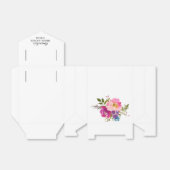 Kleurrijke Bloemen Vrijgezellenfeest Favor Box Bedankdoosjes (Uitgevouwen)