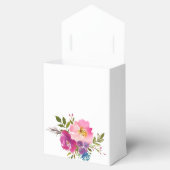 Kleurrijke Bloemen Vrijgezellenfeest Favor Box Bedankdoosjes (Geopend)