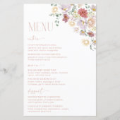 Kleurrijke Bloemen, Wilde Bloemen, Boho, Bruidsmen (Voorkant)
