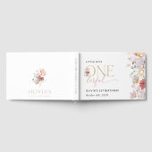 Kleurrijke bloemen, wilde bloemen, eerste verjaard gastenboek (Volledig)