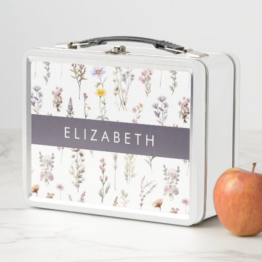 Kleurrijke bloemen, wilde bloemen, groen, Jouw naa (In situ)