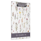 Kleurrijke bloemen, wilde bloemen, groen, Jouw naa Klembord (Rechts)