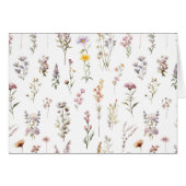 Kleurrijke bloemen, wilde bloemen, tuin bloemen (Voorkant Horizontaal)