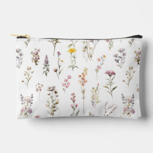 Kleurrijke bloemen, wilde bloemen, tuin bloemen etui