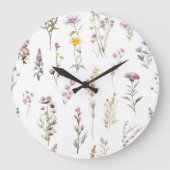 Kleurrijke bloemen, wilde bloemen, tuin bloemen grote klok (Voorkant)