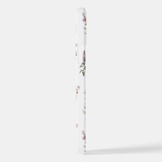 Kleurrijke bloemen, wilde bloemen, tuin bloemen iPhone hoesje (Rechterkant)