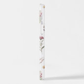 Kleurrijke bloemen, wilde bloemen, tuin bloemen iPhone hoesje (Linkerkant)