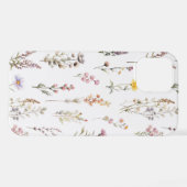 Kleurrijke bloemen, wilde bloemen, tuin bloemen iPhone hoesje (Achterkant horizontaal)
