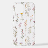 Kleurrijke bloemen, wilde bloemen, tuin bloemen iPhone hoesje (Achterkant)