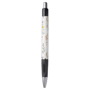 Kleurrijke bloemen, wilde bloemen, tuin bloemen pen
