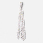 Kleurrijke bloemen, wilde bloemen, tuin bloemen stropdas (Achterkant)