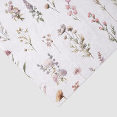 Kleurrijke bloemen, wilde bloemen, tuin bloemen tissuepapier (Detail)