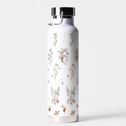 Kleurrijke bloemen, wilde bloemen, tuin bloemen waterfles (Rechts)