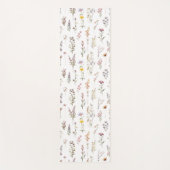 Kleurrijke bloemen, wilde bloemen, tuin bloemen yogamat (Voorkant)