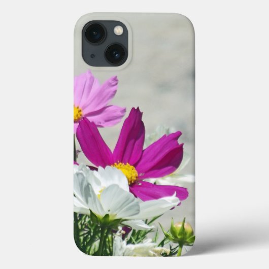 Kleurrijke bloemen (zacht) Case-Mate iPhone case (Achterkant)