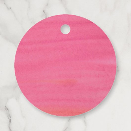 Kleurrijke Bloemen Zomertuin Baby shower Favor T Bedankjes Labels (Achterkant)