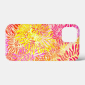 Kleurrijke Bloemendruk Case-Mate iPhone Case (Achterkant (horizontaal))