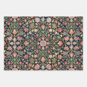 Kleurrijke  bloemenindiaanse mandala patroon inpakpapier vel (Voorkant 2)