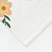 Kleurrijke Bloemenkrans Baby Mijlsteen Deken (Hoek)