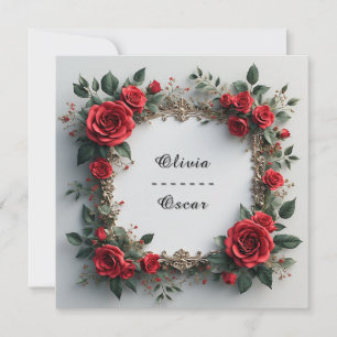 Kleurrijke bloemenkrans voor trouwfeest