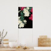  kleurrijke bloemenkunst schilderij poster (Keuken)