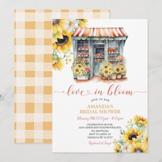 Kleurrijke bloemenliefde in bloei Vrijgezellenfees Kaart (Voorkant / Achterkant)