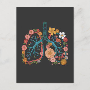 Kleurrijke Bloemenlongen Vector Illustratie cadeau Briefkaart
