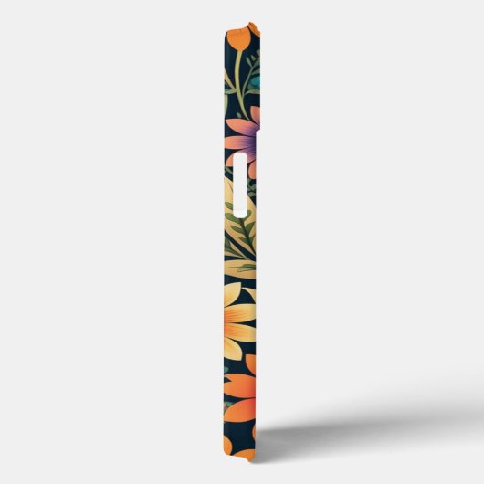 kleurrijke bloemenpatroon lente bloemkunst Case-Mate iPhone case (Achterkant / Rechts)