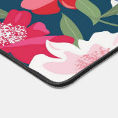 Kleurrijke bloemenpatroonbedrijf Logo Business Bureaumat (Hoek)