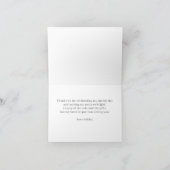 Kleurrijke bloemenpracht bedankkaart (Binnen)